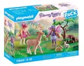 PLAYMOBIL 71800 PRINCESS MAGIC FEEN MIT SÜßEN WALDTIEREN Prinzessin Tiere Wald