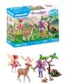PLAYMOBIL   Fairies   Feeën met Schattige Bosdieren   Sprookjesspeelgoed   Speel