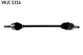 Antriebswelle SKF VKJC 1314 M22x1.5 für TOYOTA COROLLA VVT ZZE120_ ZZE120R