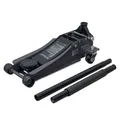 Weber GmbH Rangierwagenheber Extra flacher Wagenheber 2000 kg, max. Hubhöhe: 43 cm, stufenlos regulierbare Absenkung, mit Schraubenablagefach