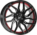 Barracuda Dragoon higloss-bronze undercut trimline red 8.5x19 ET33 - LK5/112 ML73.1 Alufelge bronze
