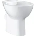Stand-Tiefspül-WC Grohe Bau spülrandlos BxHxT: 356x400x515 mm Keramik weiß