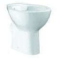 Grohe Stand-WC, Tiefspüler Bau Keramik randl., Abgang waagerecht, alpinweiß