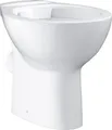 Grohe Stand-WC Bau spülrandlos aus KeramiK Farbe weiß