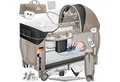 KIDIZ Baby-Reisebett, Babybett Kombi Set mit Matratze & Wickelauflage ab Geburt bis 15 kg