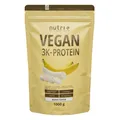 nutri+ Veganes Proteinpulver 3k - Eiweiß Protein Pulver 1kg