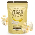 Vegan Protein Pulver Vanille Schoko Neutral - Eiweißpulver - 1kg Proteinpulver