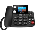 Onestyle SIM Desktoptelefon Opal schwarz (UNISOC SL8521E Dual Core) - Schwarz