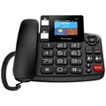 Onestyle Opal Desktop-Mobiltelefon Schwarz Telefon Handy Bürotelefon Bildschirm