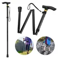 Faltbar Gehstock Bergstock Spazierstock Wanderstock Canes Urlaubs Höhenverste...