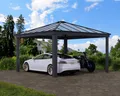 Palram - Canopia Doppelcarport Colorado, BxT: 426x425 cm, 207 cm Einfahrtshöhe, 100% UV-geschützt