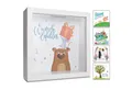 GLÜCKSWOLKE Spardose mit 9 Motive zur Auswahl, (Wunscherfüller, Dream Big, Lebensbaum, Travel, Hochzeit, Sparschwein, Mäuse, Monster, Dschungel, Kinder), Geldgeschenke Verpackung für Geburtstag I Sparbüchse Junge & Mädchen