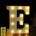 LED Buchstaben Licht Dekoration Kinderzimmer Party Hochzeit Geburtstagsbeleuc...