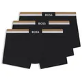 BOSS Trunk Trunk 3P Motion (Packung, 3-St., 3er-Pack) mit elastischem Bund schwarz XXL (56)