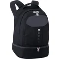 Jako Rucksack Striker mit Bodenfach Backpack Sporttasche Fußball  schwarz/grau