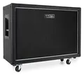 Rocktile GB212 Gitarren Box - Cabinet für E-Gitarren Topteile - 2X 12 Lautsprecher - Impedanz: 4, 8 oder 16 Ohm - Belastbarkeit: 75 Watt Mono / 150 Watt Stereo - Steckbare Rollen - Schwarz