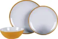 Kampa Sunset Yellow 12-teiliges Geschirr-Set