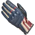 Motorrad Handschuhe 8 - Held Paxton - Sommer Touring Leder blau-beige-burgund