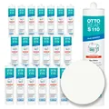 Premium-Bau-Silikon Otto Chemie Ottoseal S 110 Schneeweiß, 20 Kartuschen 310 ml