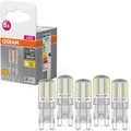 Osram LED-Leuchtmittel G9 2,6 W Warmweiß 320,m 5er Set 4,7 x 1,5 cm (H x Ø)