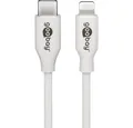 Goobay Goobay USB-Kabel USB 2.0 USB-C® Stecker, Apple Lightning Stecker 1.00 USB-Kabel, (100.00 cm)