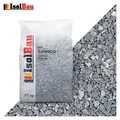Marmorkies Naturstein Dekosteine 25kg Steinteppich Zierkies 1/4mm Carnico Grau