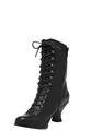 Stockerpoint Damen Stiefel 4490 I Größe 36-42 I Elegante Schuhe aus Echtleder mit Schnürung & Reißverschluss I Bequemer 6,5 cm Absatz I Perfekt für Trachten & Festlichkeiten