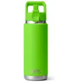 Yeti Coolers - Rambler Bottle Colour Straw Cap - Isolierflasche Gr 769 ml grün