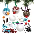 FC101 Weihnachten Pailletten Dekoration Bastelset  4er Pack, Bastelt Eure Eig...