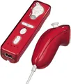 Hardcase Set Rot für Nintendo Wiimote + Nunchuck