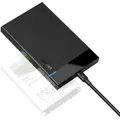 Ugreen US221 - Speichergehuse - 2.5" (6.4 cm) - SATA 6Gb/s - USB 3.1 (Gen 2)