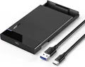 Festplattengehäuse 2,5 Zoll USB C 3.2 Gen 2 Auf SATA III Bis Zu 6 Gbps Externes 