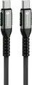 Forcell 100W 5A QC 4.0 PD Nylon 3m Laptop USB-C to USB-C Cable