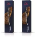 2x Wella Professionals Koleston Perfect Me+ Deep Browns Mittelblond Braun 7/7 60