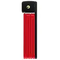 ABUS Faltschloss Bordo Lite 6055K Länge: 85 cm|Halterung: + ABUS SH-Halter|Farbe: Rot