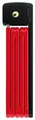 Faltradschloss Abus BORDO™ Lite 6055K/85 rot + Halter SH