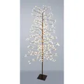 RBS24 LED Lichterbaum H: 150cm 360 LED Indoor/Outdoor IP44 warmweiß mit Timer