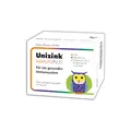 Unizink IMMUN PLUS – Nährstoff-Komplex mit Zink, Vitamin C, D3 und E sowie Selen, Bioflavonoiden und Beta-Glucan, unterstützt eine normale Funktion des Immunsystems, gluten- & laktosefrei, 30 St