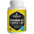 Vitamin D3 K2 5000 I.e./100 Μg Hochdosiert Tabletten