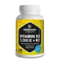 2x VITAMIN D3 K2 5000 I.E./100 µg hochdosiert Tabl. 180 ST
