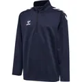 Hummel Core Xk Half Zip Poly Sweat Kinder - blau