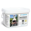 Ruberstein®Spezialputz für Gartengrillkamine, 10 kg, anthrazit, direkt vom Hersteller