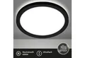 Briloner Leuchten Deckenleuchte LED Deckenlampe Panel Slim Ultraflach Backlight Schwarz/Weiß, Rund, LED fest integriert, 4000K, Verschiedene Größen und Ausführungen, Wohnzimmer, Schlafzimmer, Flur