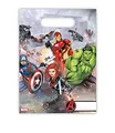 Procos 87969 - Party-Beutel Mighty Avengers, 6 Stück, Größe 23 x 16,5 cm, mit Tragelasche, Tüten, Give-Away, Gast-Geschenk, Geburtstag, Mottoparty
