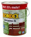 Bondex Bangkiraiöl 3L Bangkirai Öl Hartholzöl Holzöl Terrassenöl Möbelöl