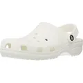 Crocs Classic Clog, Männlich, Erwachsener, Weiß, Einfarbig, 42 - 43, Geschlossene Sandalen - Weiß - 42-43