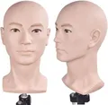 Ba Sha Trainingskopf Kosmetologie Mannequin Kopf Bald Mannequin Kopf für Perücken Herstellung Perücke Anzeige Hut Anzeige Brillen Anzeige mit Klemme