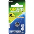 GP Batteries Silver Oxide Cell 357 Einwegbatterie SR44 Siler-Oxid (S) (1 Stk., SR44, 165 mAh) (040UP357C1)