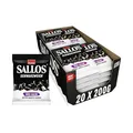 SALLOS Schwarzweich Süss-Salzig Vorrats-Pack – Lakritz mit Schaumzucker, aus natürlichem Süßholzsaft, würzige Lakritz-Kombination, Lakritz-Mix vegan, im Vorrats-Pack, 20 x 200 g