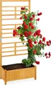 PERGOLA MIT PFLANZKASTEN 171CM RANKGITTER GARTEN